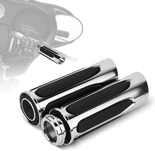 PSLER 1 Inch 25mm Electronic Throttle Control Motorcycle Grips for Touring