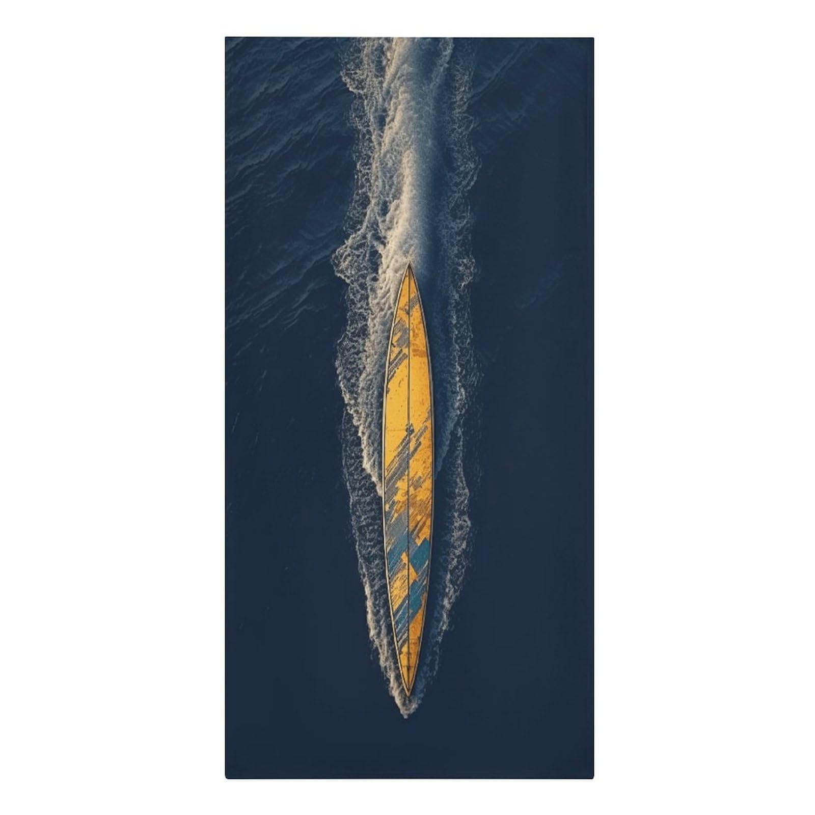 VstaDank Surfboard Beach Towel Microfiber Oversized Beach Blanket Super Absorbent Soft Pool Bath Towel Sand Free Quick Dry Travel Towels Gifts for Yoga Sports Adults 30" X 61"