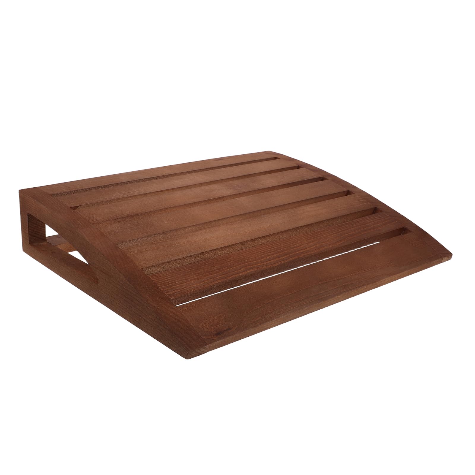 Coussin Cervical Ergonomique pour Sauna en Bois Massif 38x30x7 Cm, Oreiller de Sauna Spa Respirant et Absorbant, Accessoire Détente Polyvalent pour Spa, Hammam et Relaxation