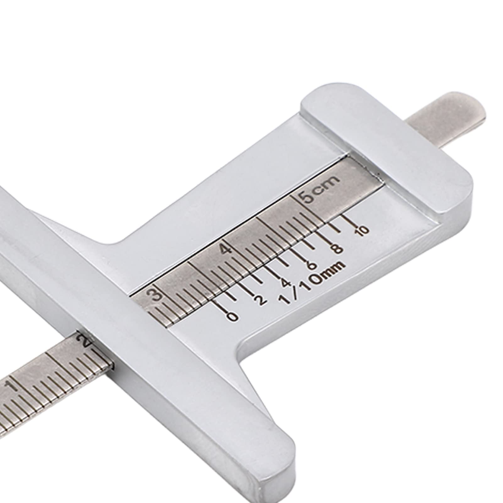 Calibro di Profondità 0-50 mm in Acciaio Inossidabile con Scala Nitida Impugnatura Ergonomica e Alta Precisione per Meccanica Fai da Te e Lavorazioni Metalliche