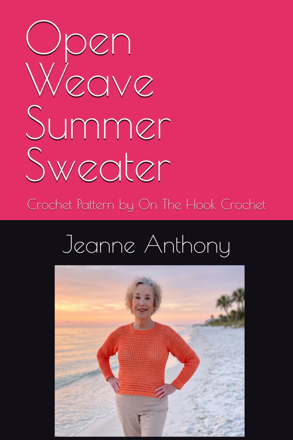 Open Weave Summer Sweater: Crochet Pattern by On The Hook Crochet