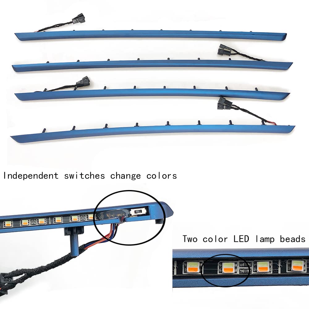 BMW LED Türprojektoren 50mm für 1-4er, M3, M4, X1, Z4 (F4X, G2X