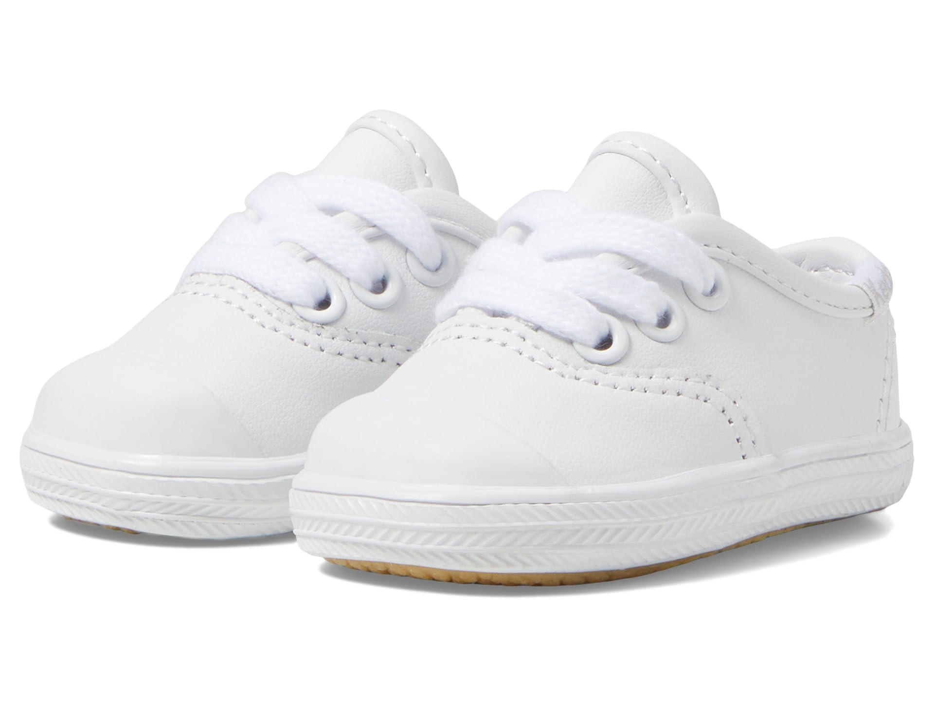 Keds Kids Womens Champion Toe Cap Crib (Infant) White 1 Medium