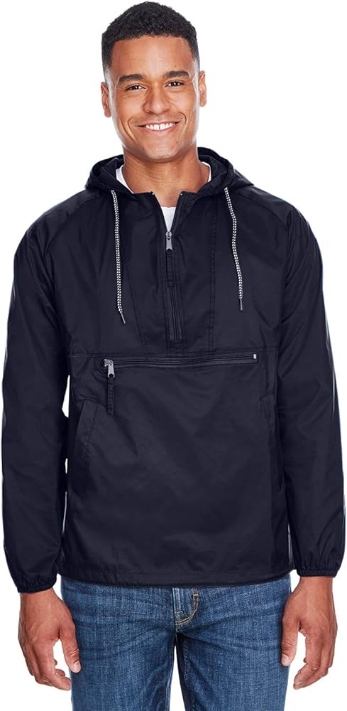 Amazon.com: Harriton Adult Packable Nylon Jacket S NAVY : Sports