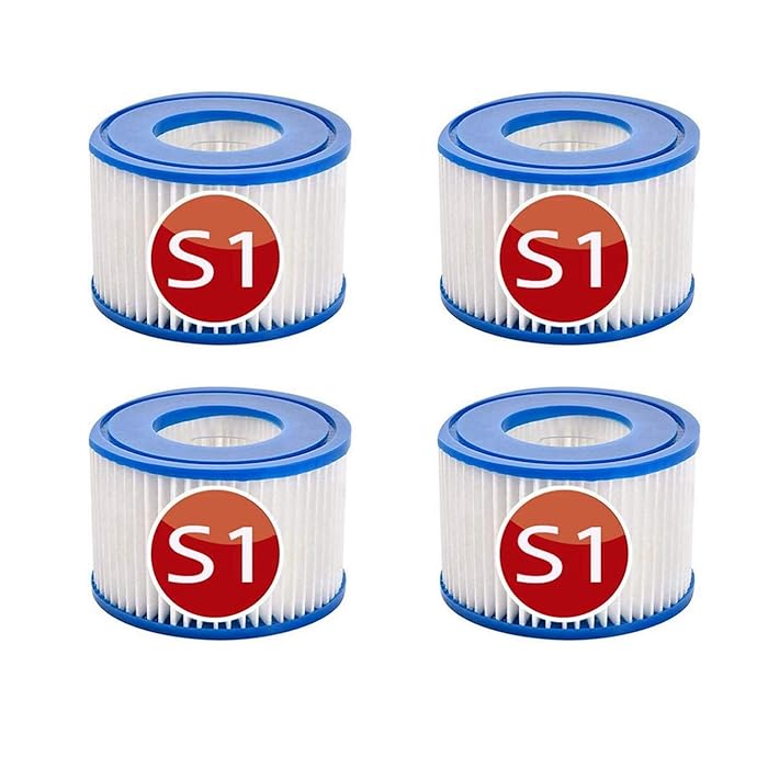 Buy TPHC Replacement Cartridges for Intex S1 Filter,for SaluSpa Type S1
