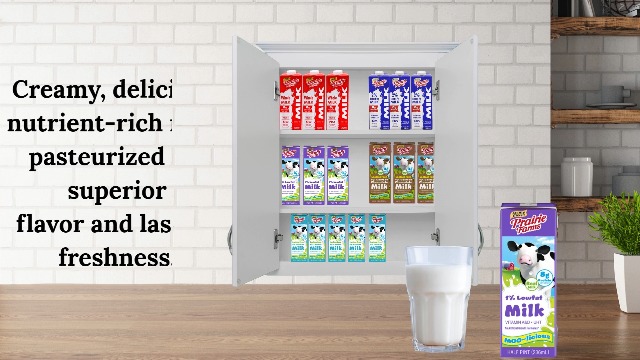 Amazon.com : Prairie Farms 1% Percent Milk, Shelf Stable Low Fat