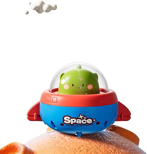 Animal Car Toddler Toys,Press and Go Toy Cars for Toddlers 1-3,1 Year Old Boy Birthday Gift,Space Theme Infant Car Toys for 1 Year Old Boy and