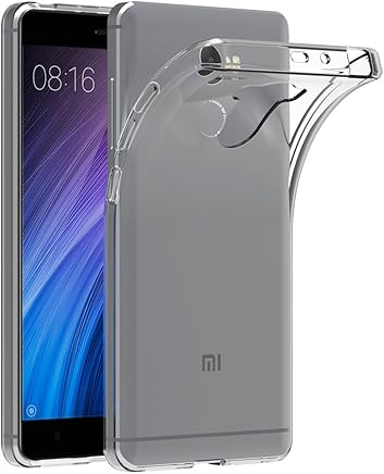 AICEK Funda Xiaomi Redmi 4, Transparente Silicona Fundas para Xiaomi Redmi 4 / Redmi 4 Prime Carcasa (5,0 Pulgadas) Silicona Funda Case