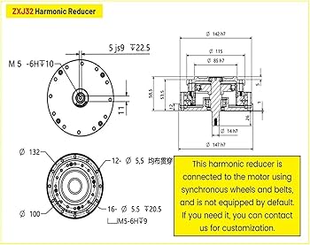 Amazon.com: FMSISIGQJ Harmonic Reducer Harmonic Gear Drive