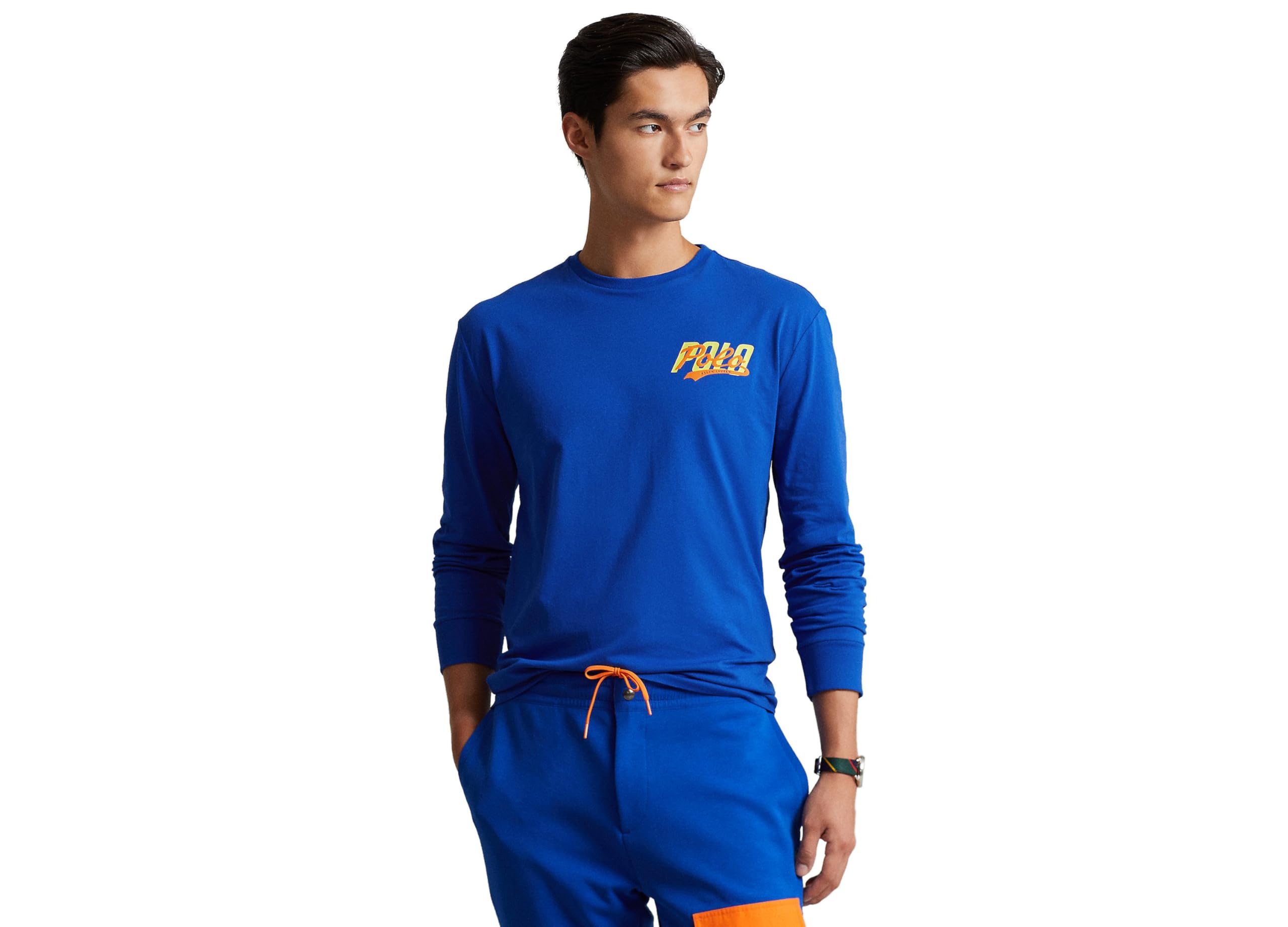 Polo Ralph Lauren Classic Fit Logo Jersey T-Shirt Sapphire Star LG