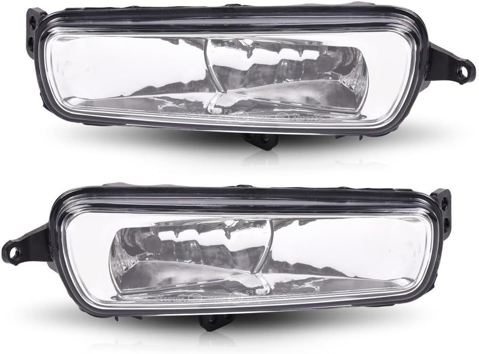Front Bumper Fog Light w/Bulbs Fit 2015-2018 Ford Focus | Fog Lamps Assembly,Fit Ford Focus SEL 2017-2018,F1EZ15200A F1EZ15201A,Driving Fog Lamp Accessories,faros antiniebla