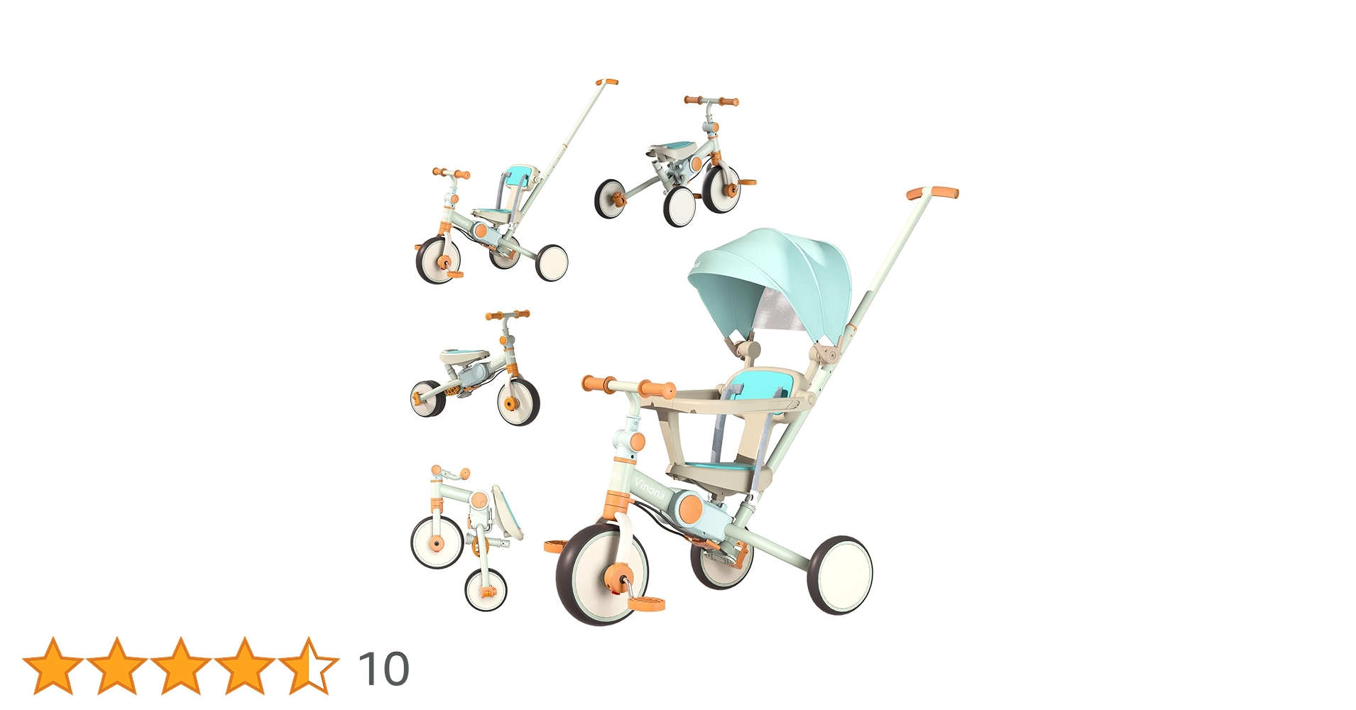 送料無料　6 in 1 手押し棒付三輪車　折りたたみ　キッズバイク　Vinona 71pQ5GJcqZL.jpg_BO30,255,255,