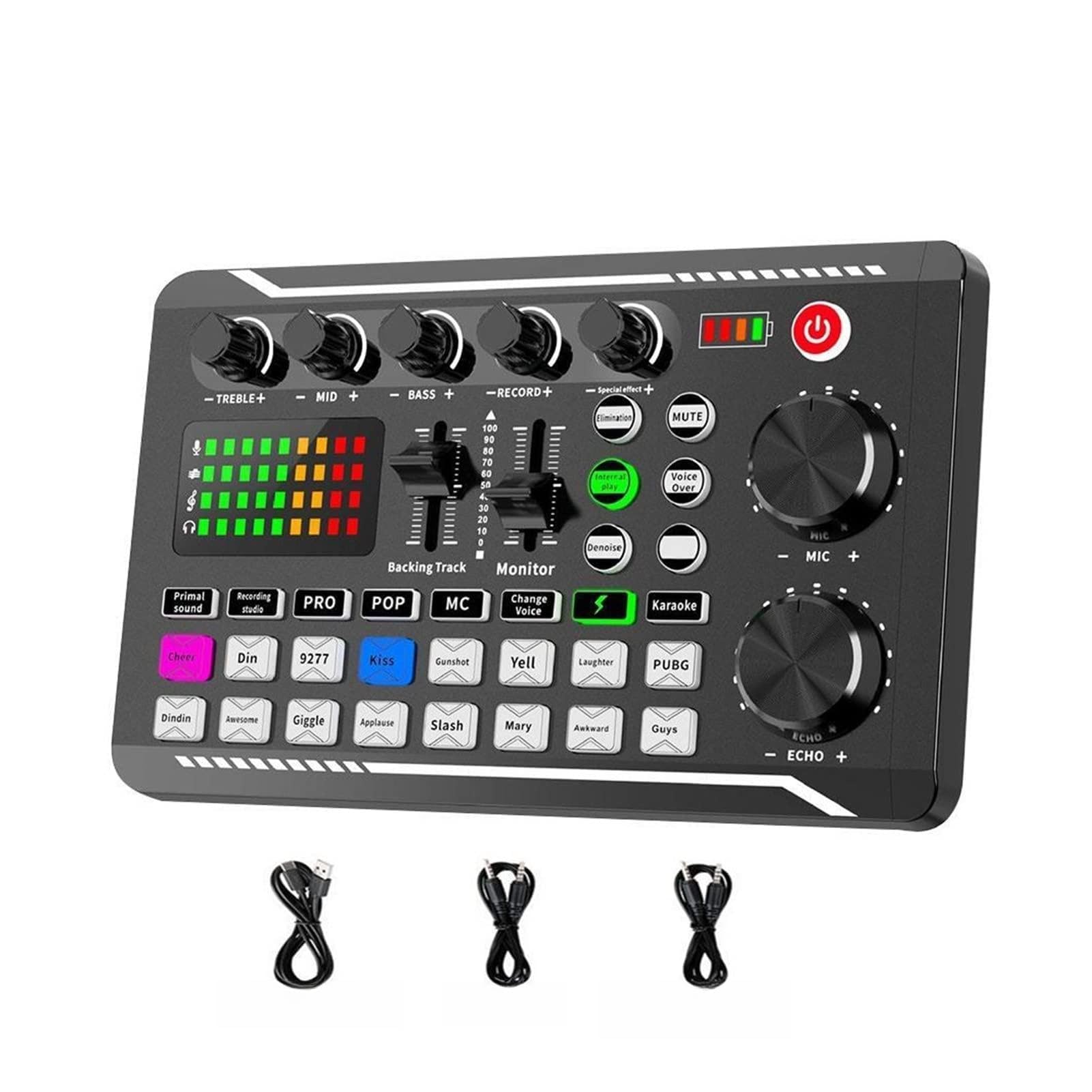 Sprzęt DJ na imprezę Bluetooth Dźwięk Mikser Mikser Studio Nagrywanie Telefon komputer na żywo mikser mikser PC PC Wzmacniacz konsoli miksolowej