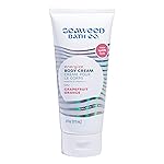 Seaweed Bath Co. Energize Body Cream - Grapefruit Orange | Hand and Body Lotion with Vitamin C, Hyaluronic Acid and Shea Butter | Invigorating Moisturizer For Dry Skin | 6 oz