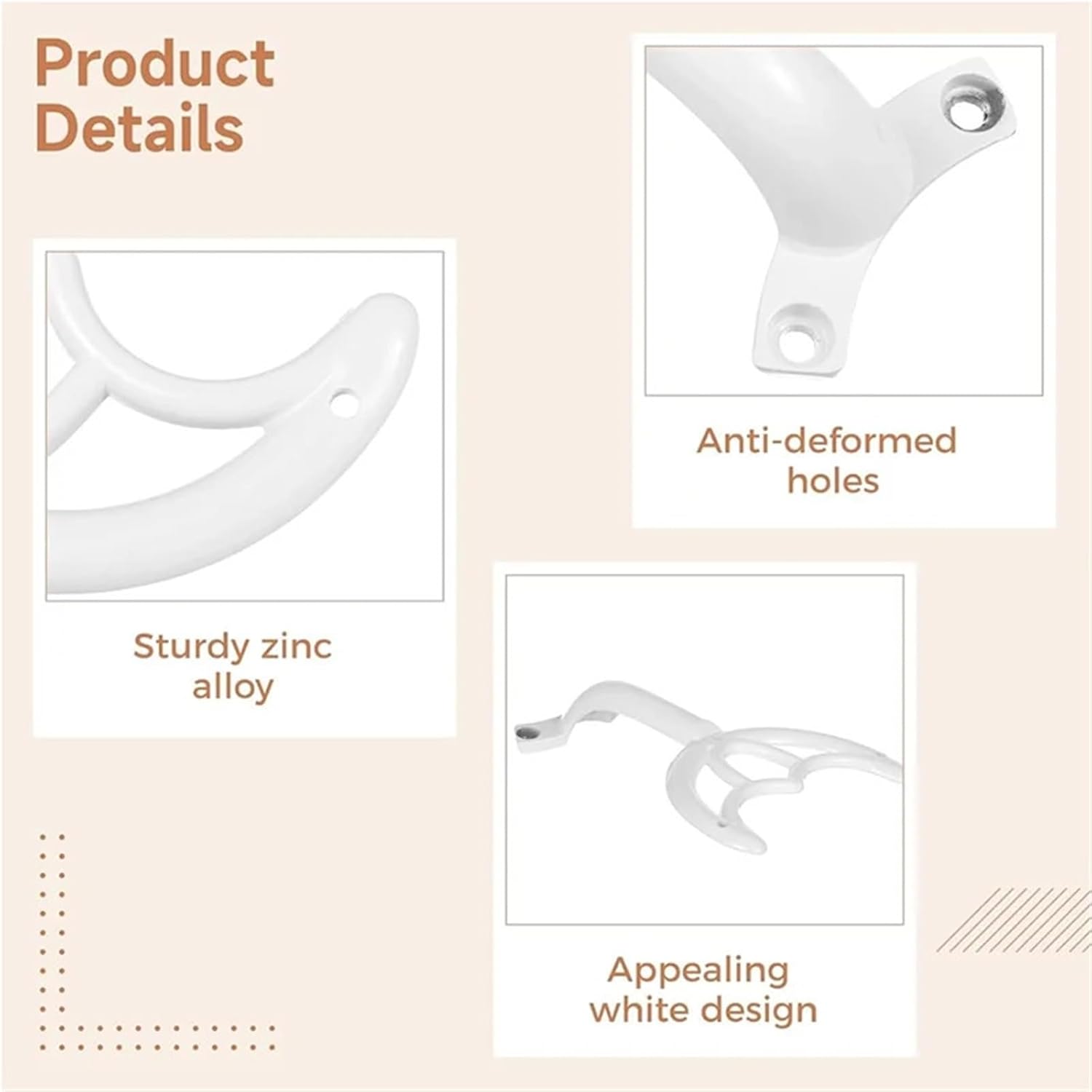 Ceiling Fan Blades Arms Replacement 5pcs Ceiling Fan Blade Arm Replacement Set – For Replacing Worn Broken Fan Blades & Repair