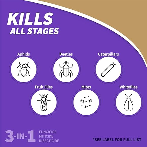 Miniatura 12 de Bonide Captain Jack's - Aceite de neem, 128 onzas, fungicida, insecticida y acicida multiusos listo para usar, para jardinería orgánica