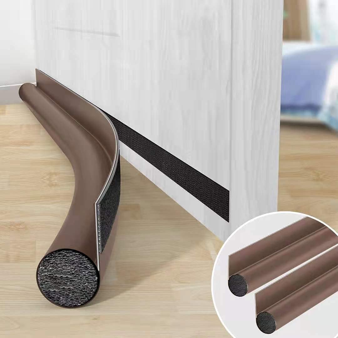 Hukimoyo 96 cm Door Bottom sealers, Gap Sealer/Filler Strip Sealing for Home, Doors Draft Stopper Weather Stripping,Suits for 0-25mm (2 Pcs, Brown) (B09Z3396S4) Amazon Price History, Amazon Price Tracker