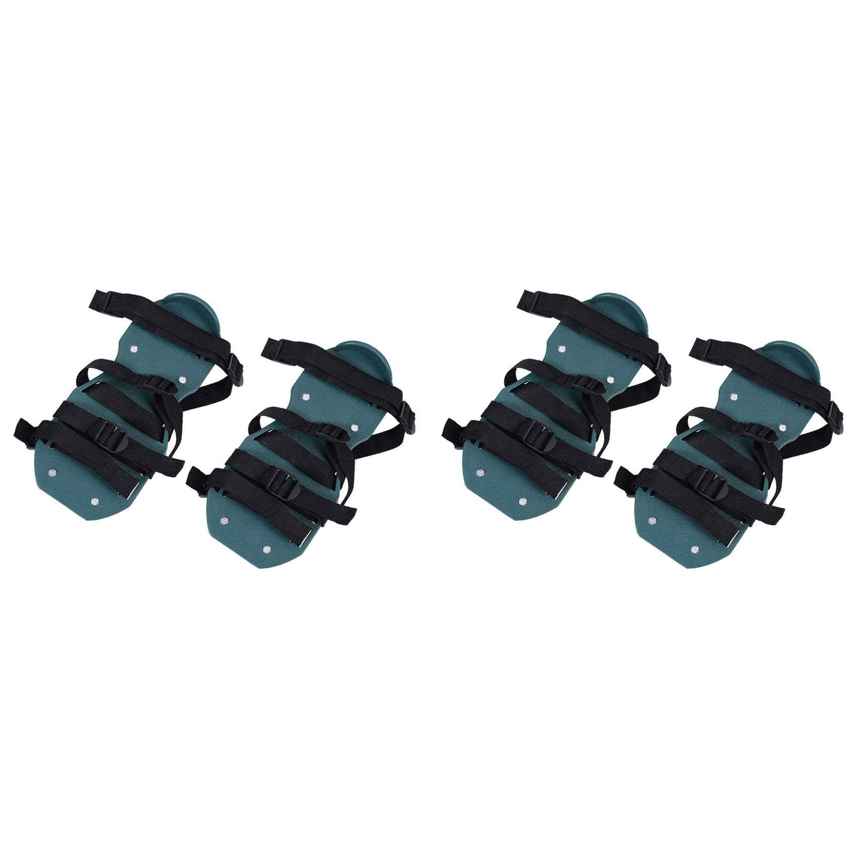 Jnchdghwa 2 Pair of Lawn Aerator Shoes for Grass, Lawn Lawn Soil Loosening Aerator Spiked Shoes Gardening Tool for Outdoor