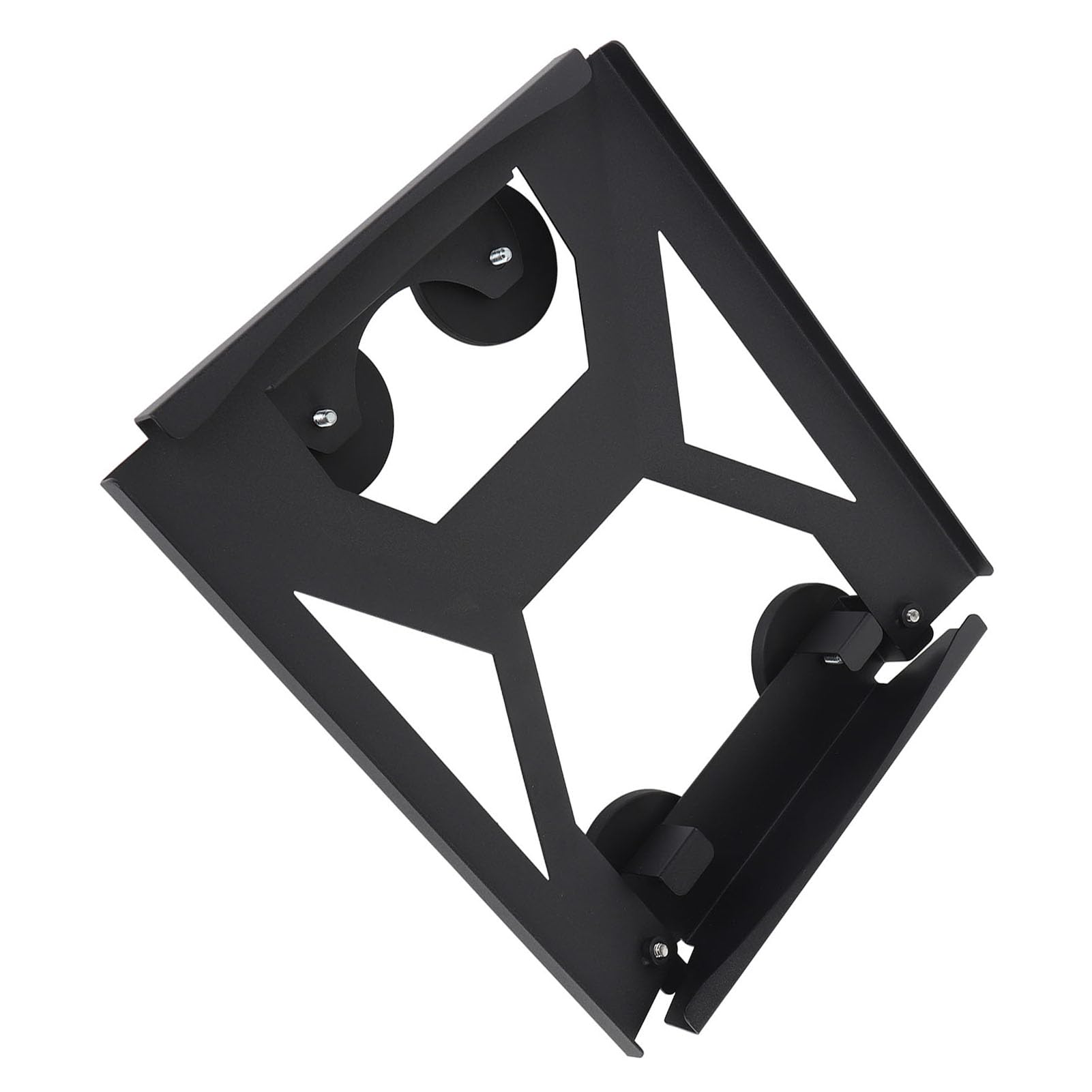 Kit di Montaggio del Tetto Satellitare Rettangolare in Lega di Alluminio per Mini - Base Piatta Pesante con 4 Forti Ventose per/Furgone/Barca