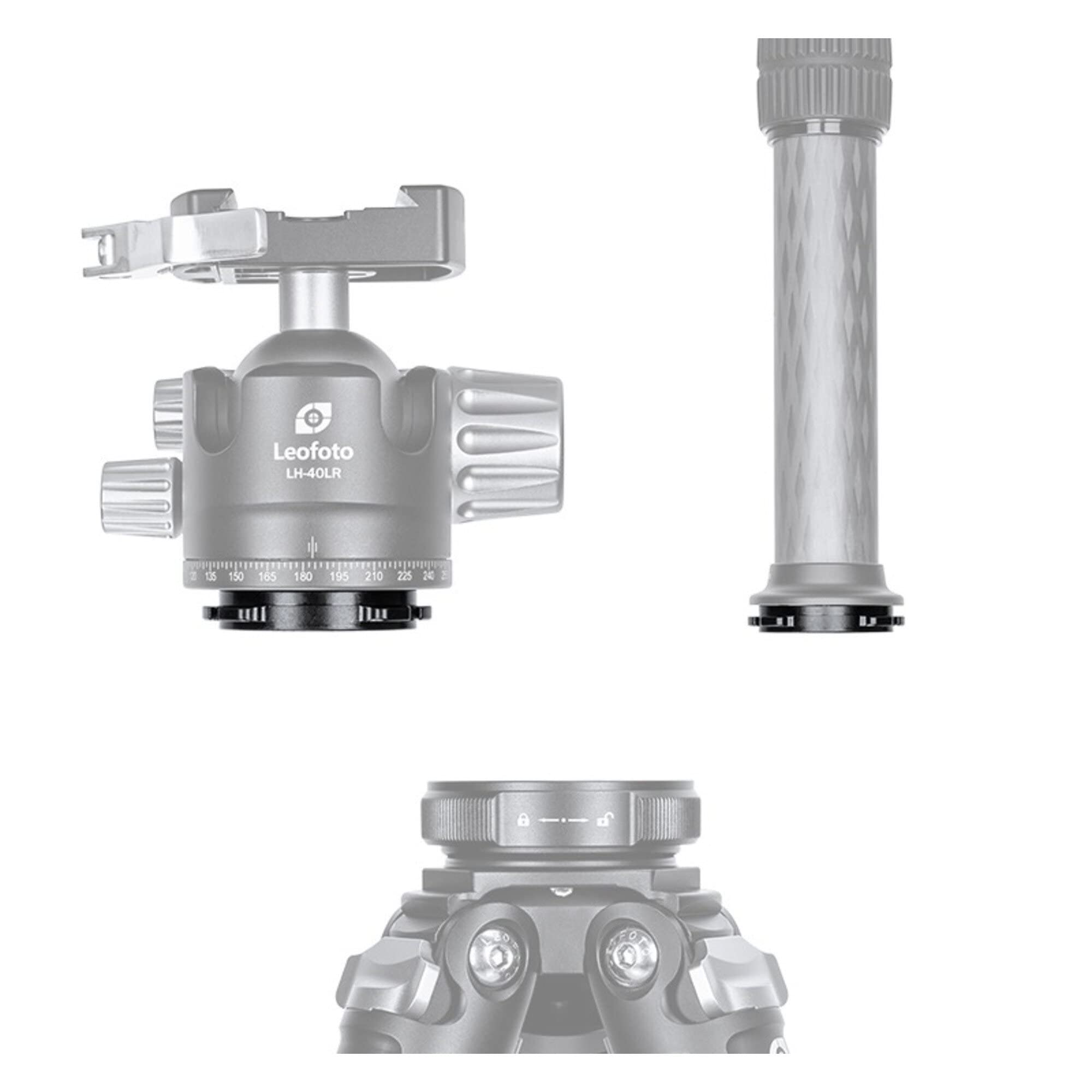 Leofoto Q60 Connecting Plate For 3/8