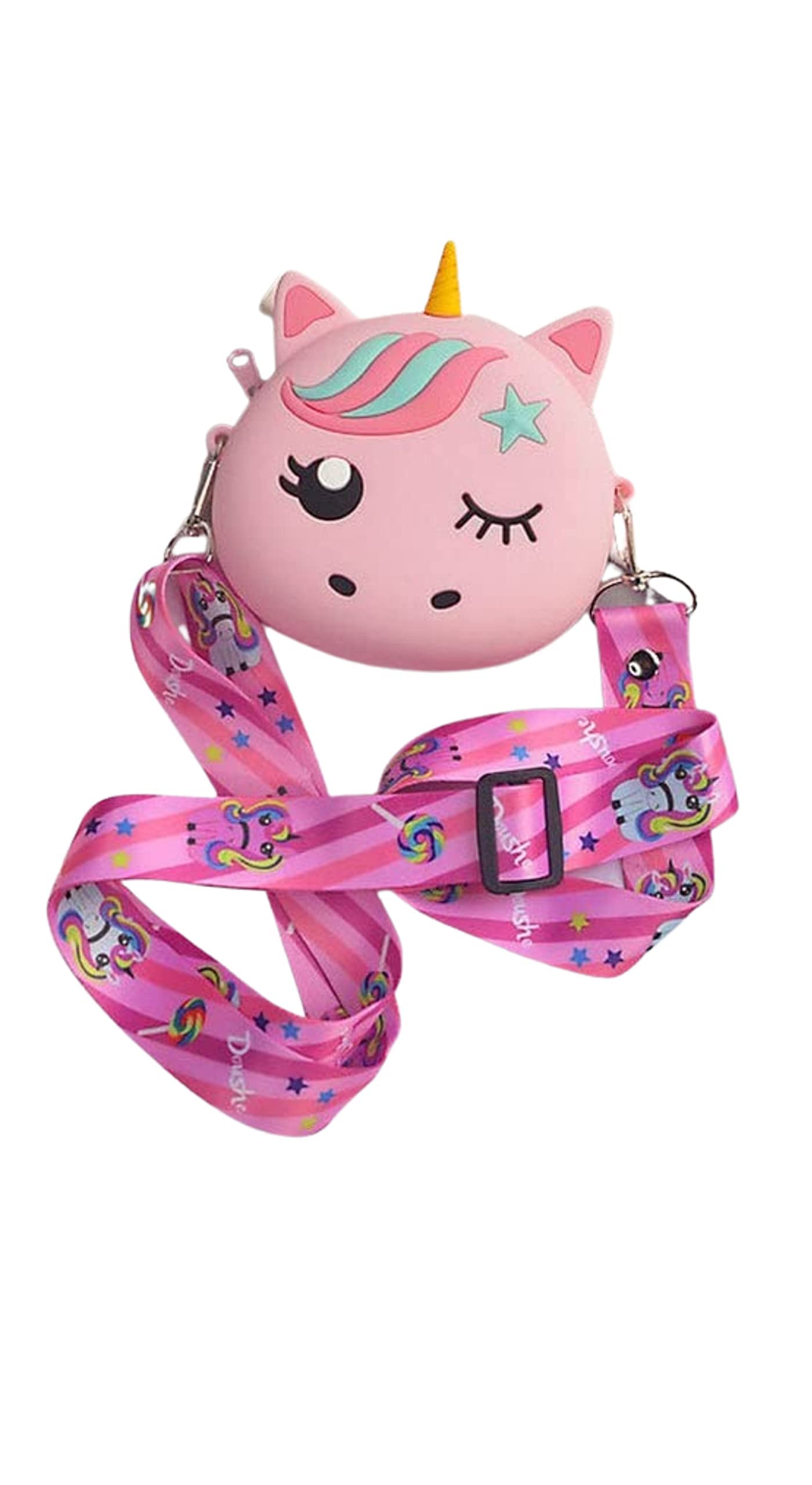 EITHEO Girls Mini Unicorn Fuzzy Silicon sling Bag Crossbody Kids Girls Shoulder Messenger Side Small Bag for casual party messenger bag for women Coin wallet purse party zipper pocket Travel Bag (B0BD4YXCVK) Amazon Price History, Amazon Price Tracker