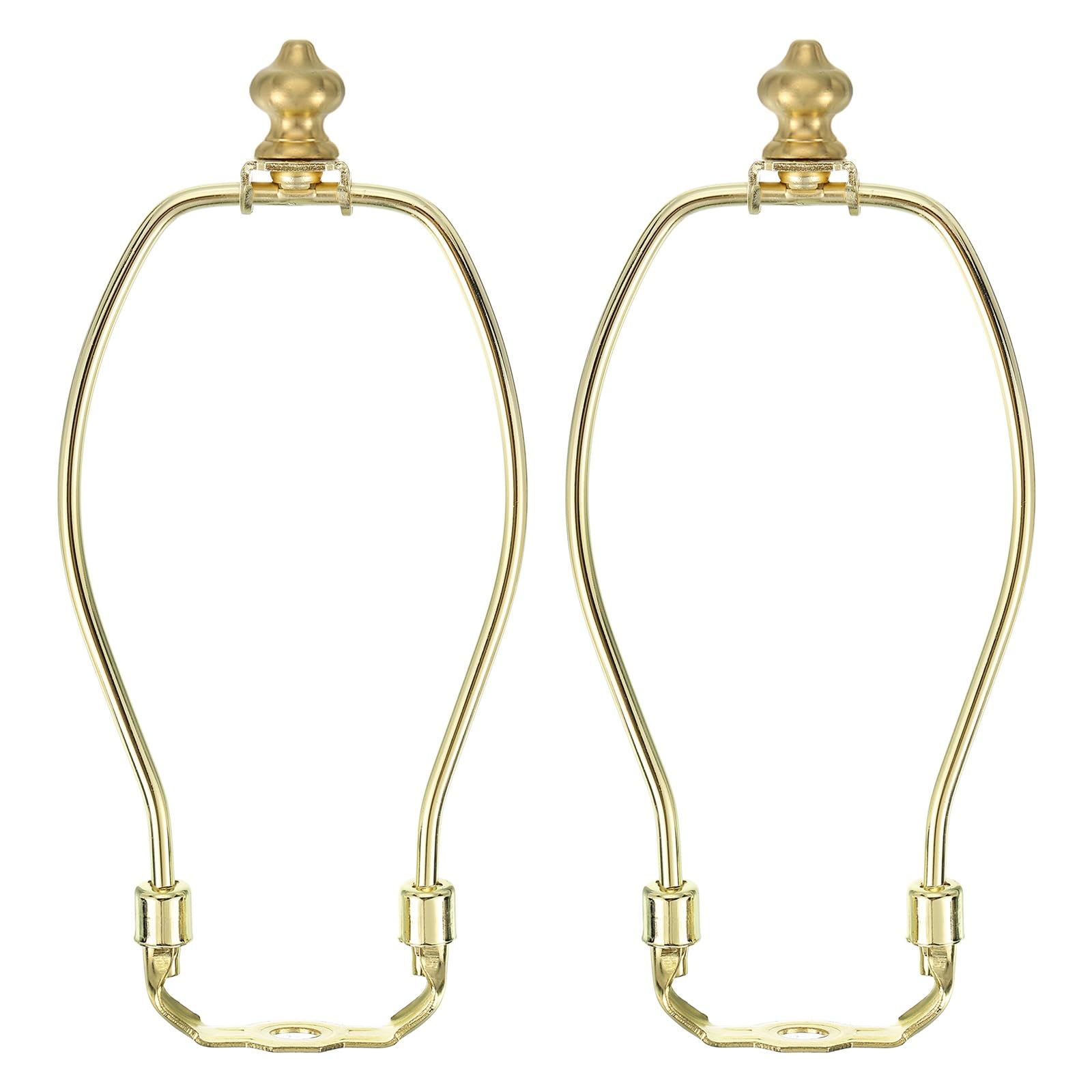 PATIKIL 7 Inch Lamp Harp Kit with 1 Inch Height Solid Brass Finial