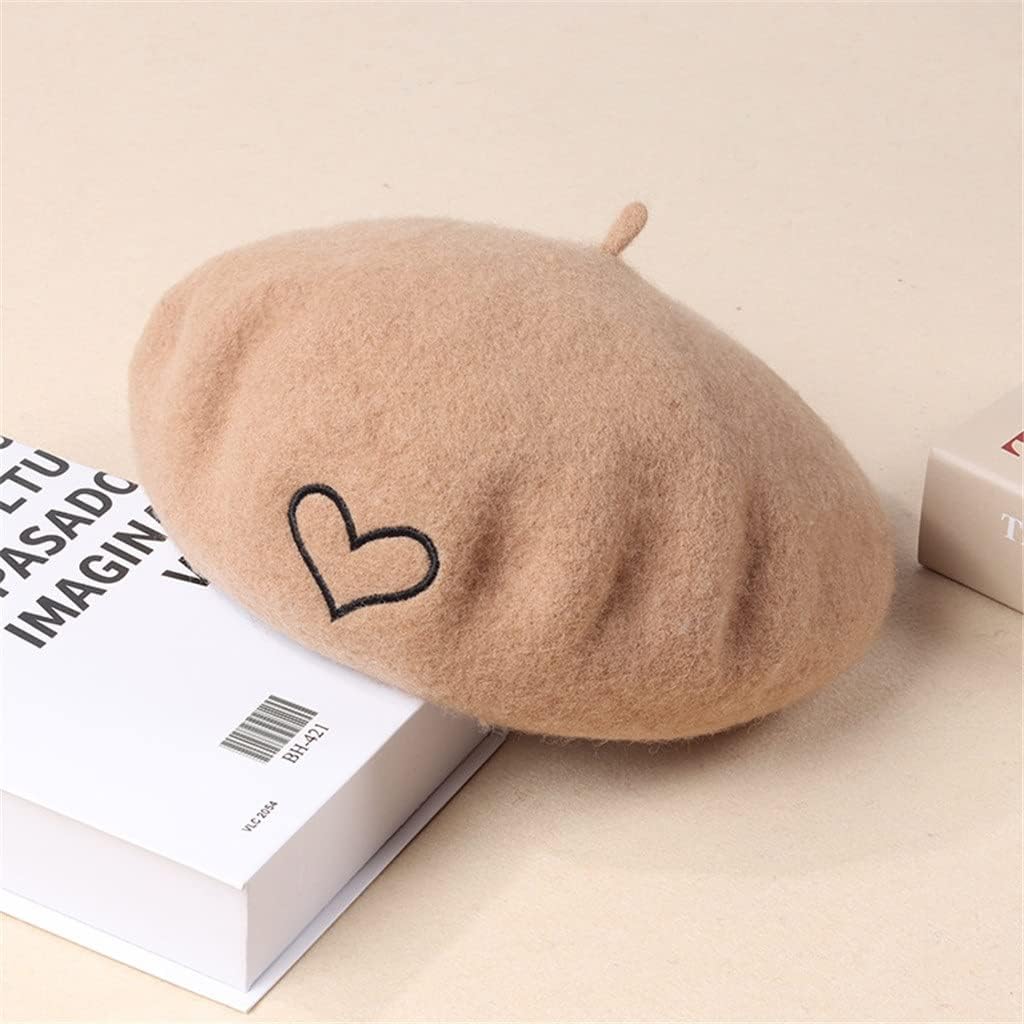 Hats Winter Rabbit Hair Bud Korean Version Big Round Pile Japanese Lazy Fashion Cool Beret Women