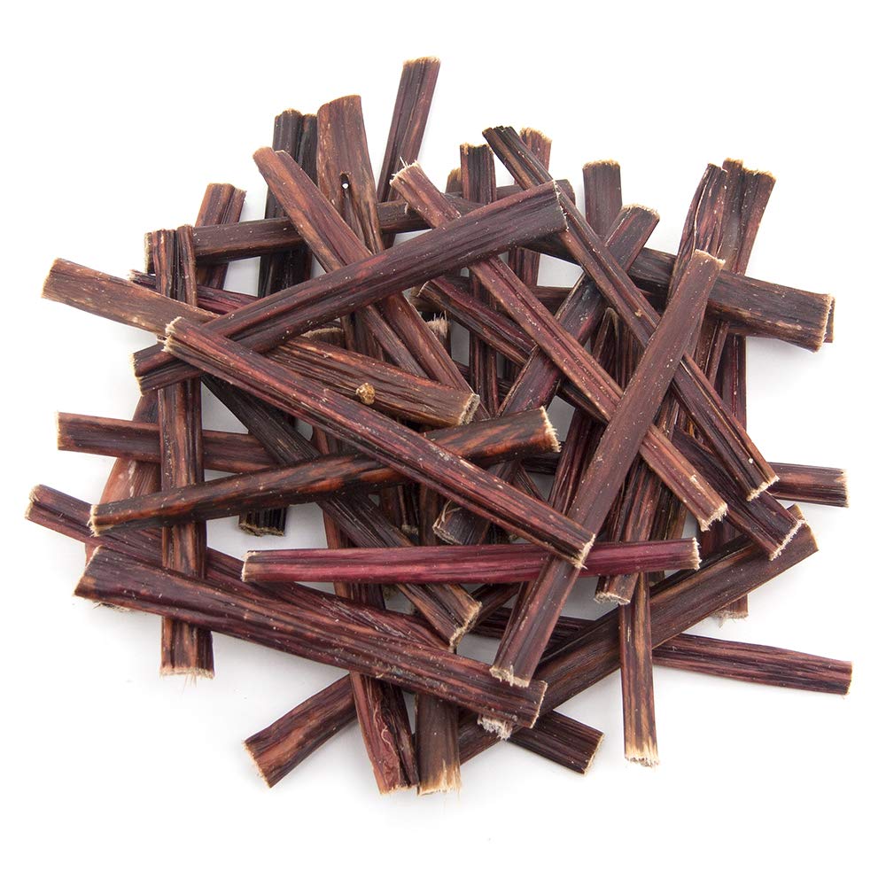 GigaBite Beef Esophagus Dog Treats - Natural Gullet Sticks for Dogs, High Protein Single Ingredient Dog Chews, Rawhide Free Dental Dog Treats for All Dog Breeds - Sticks (6 Inch), Pack of 80