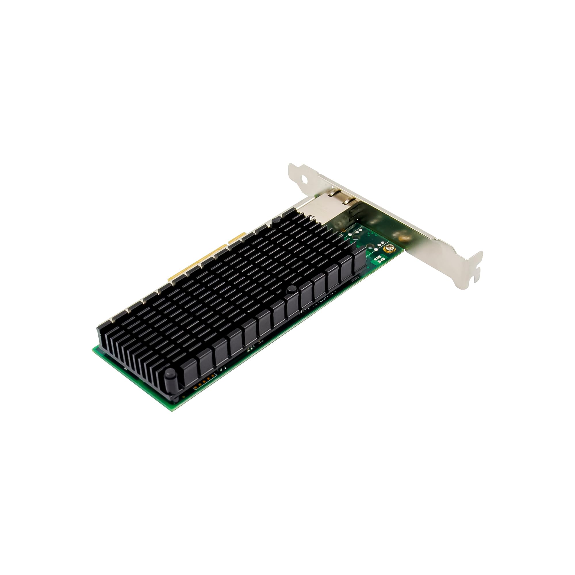InLine® Scheda di rete da 10 Gigabit, 1 controller LAN RJ45 10 Gb/s, PCIe x8, 10 GBASE-T Ethernet, a partire da Win 7, Server 2008, Linux 2.6, con slot a basso profilo, 51132A