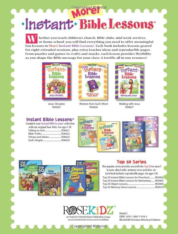 Walking with Jesus: Ages 5-10 (Instant Bible Lesson) - Image 2