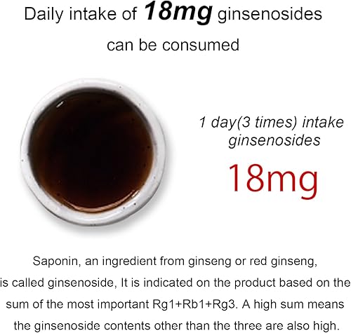 Miniatura 4 de Pocheon 240g (8.5oz), 100% puro coreano 6 años raíz Panax extracto de ginseng rojo real, 70% estado sólido, saponina, apoyo inmunológico natural