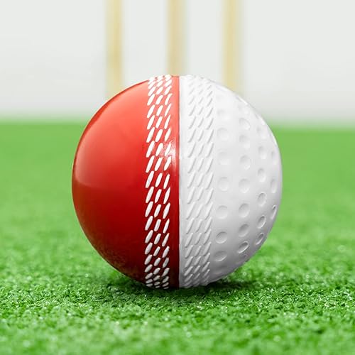 Miniatura 3 de FORTRESS Bolas de cricket con oscilación inversa - Pelotas rojasblancas y rosablancas