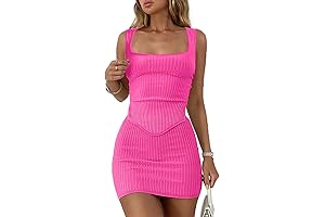 Womens Square Neck Two Piece Sexy Summer Outfits
