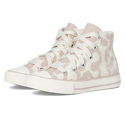 Converse Kids Chuck Taylor All Star Leopard (Little Kid) Boys Shoes Egret/Flush Stone/Egret