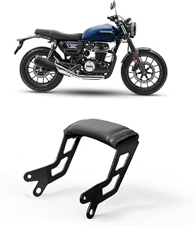 Auto Infinity® Grab Rail with Comfort Cushion Compatible with Honda CB350-RS (Black, Pack of 1) Price In India