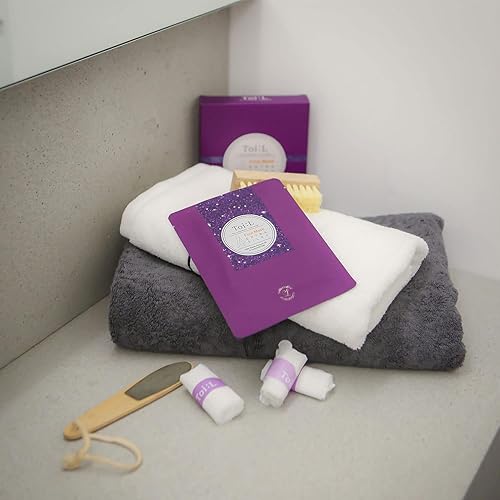 Miniatura 11 de Toi:L Máscara de mano extra sedosa, 5 pares, guantes hidratantes coreanos para manos secas con trufa blanca, caviar verde y péptidos, tratamiento