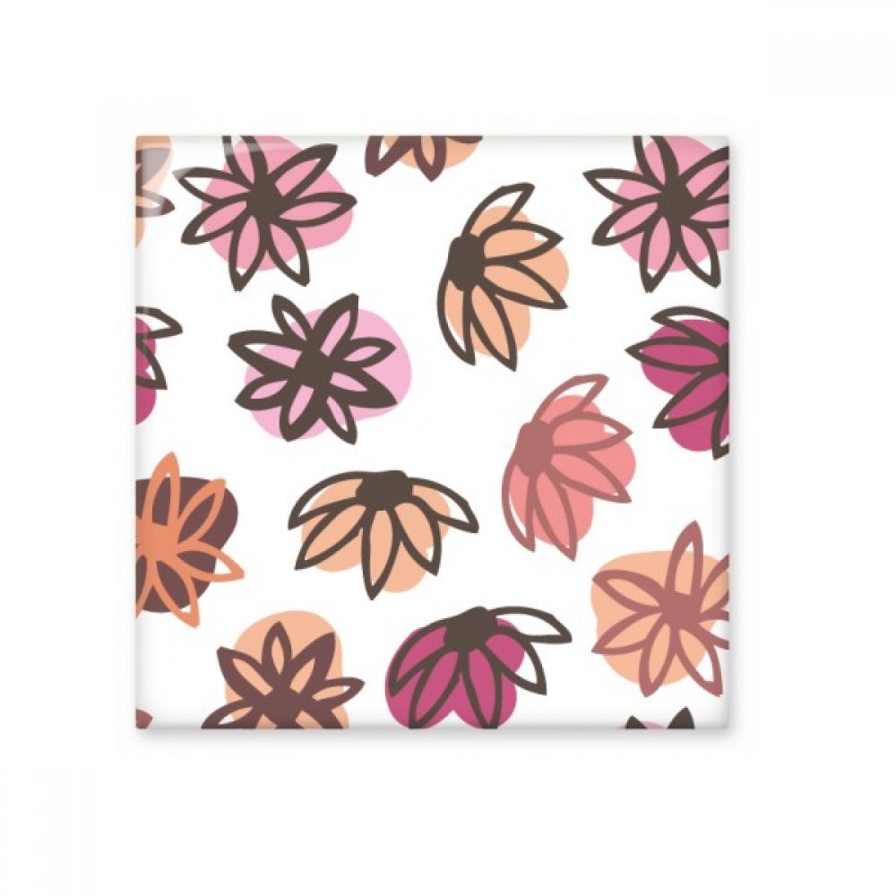 Cadeau artisanat carrelage céramique décoratif résumé pétale pour passionnés de design