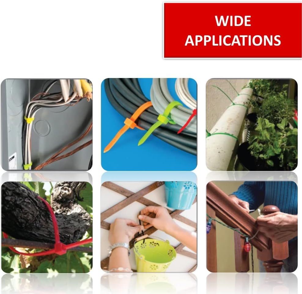 Lowest Price Kable Kontrol Green Zip Ties - 4” Inch Long - 18 Lbs Tensile Strength - 100 Pcs/Pack - Colored Nylon - Multi-purpose - Wire Identification Solution - Self-Locking Cable Management Cord Wraps Best Cyber Deals 🔥 Kable Kontrol Green Zip Ties - 4” Inch Long - 18 Lbs Tensile Strength - 100 Pcs/Pack - Colored Nylon - Multi-purpose - Wire Identification Solution - Self-Locking Cable Management Cord Wraps