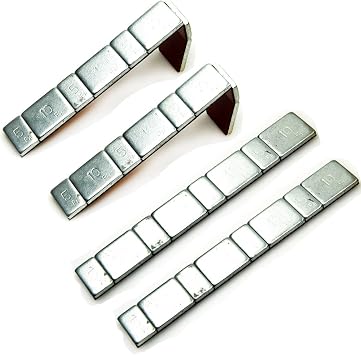 Metal Counterweight Weight Balance Block for 110 1.9" 2.2" Wheel Rim RC Crawler Axial SCX10 90046 D90 TRX-4 Pack of 4