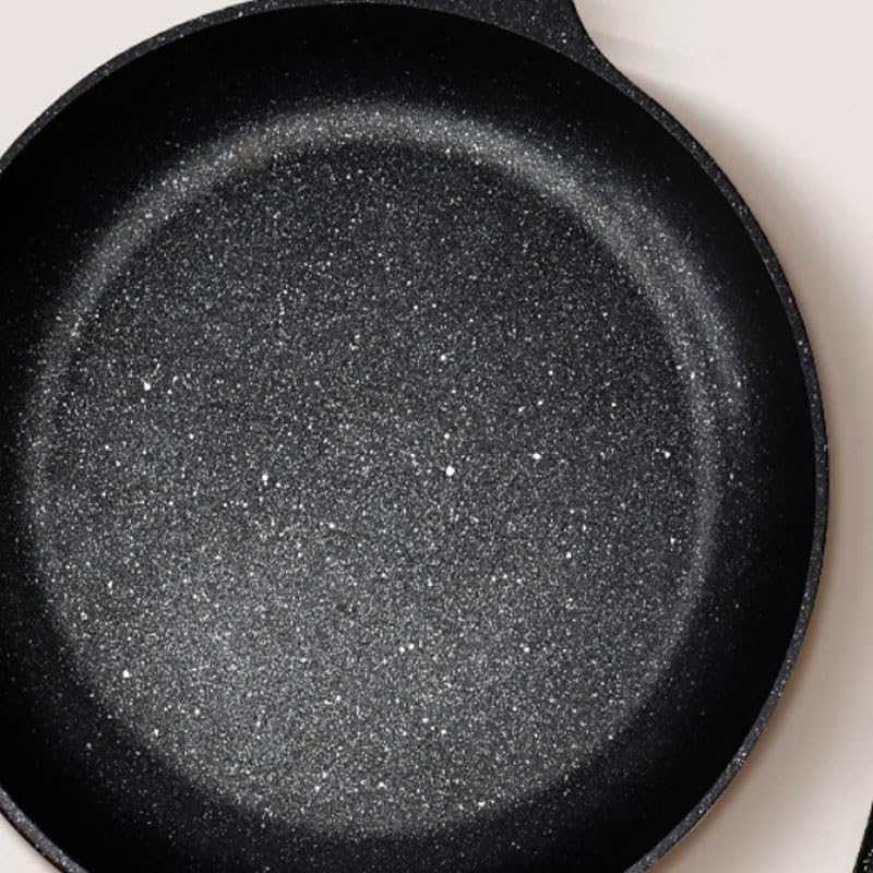 Flat Bottomed Non Stick Pan Handle Detachable Frying Quartz Crystal Cooking Pot