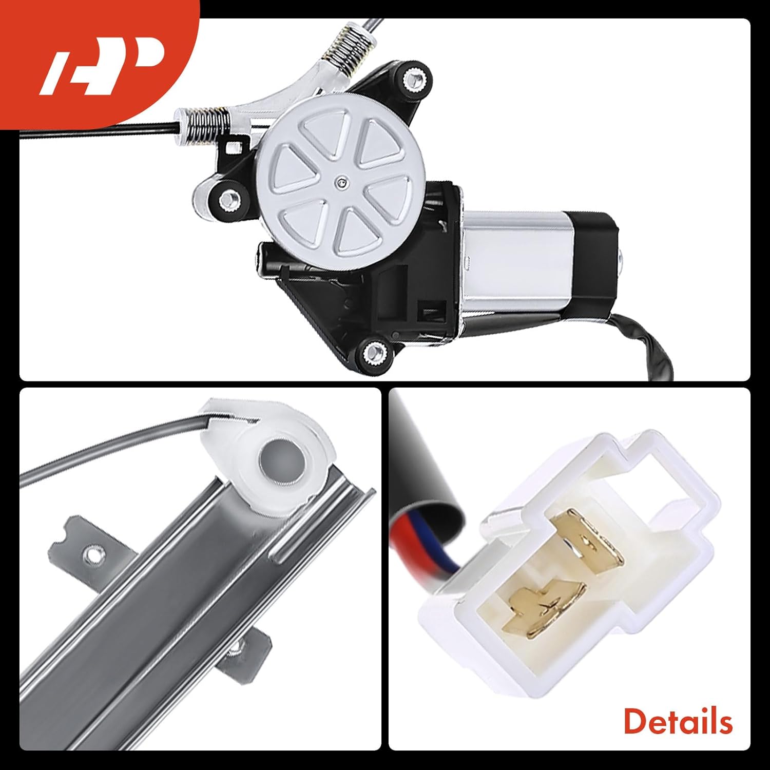 A-Premium Power Electric Window Regulator with Motor Compatible with Mitsubishi Galant 1999-2003 Front Left Driver Side