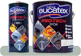 Tinta Epóxi de Alta Resistência Para Pisos, Quadras e Garagens Kit 3,6l
