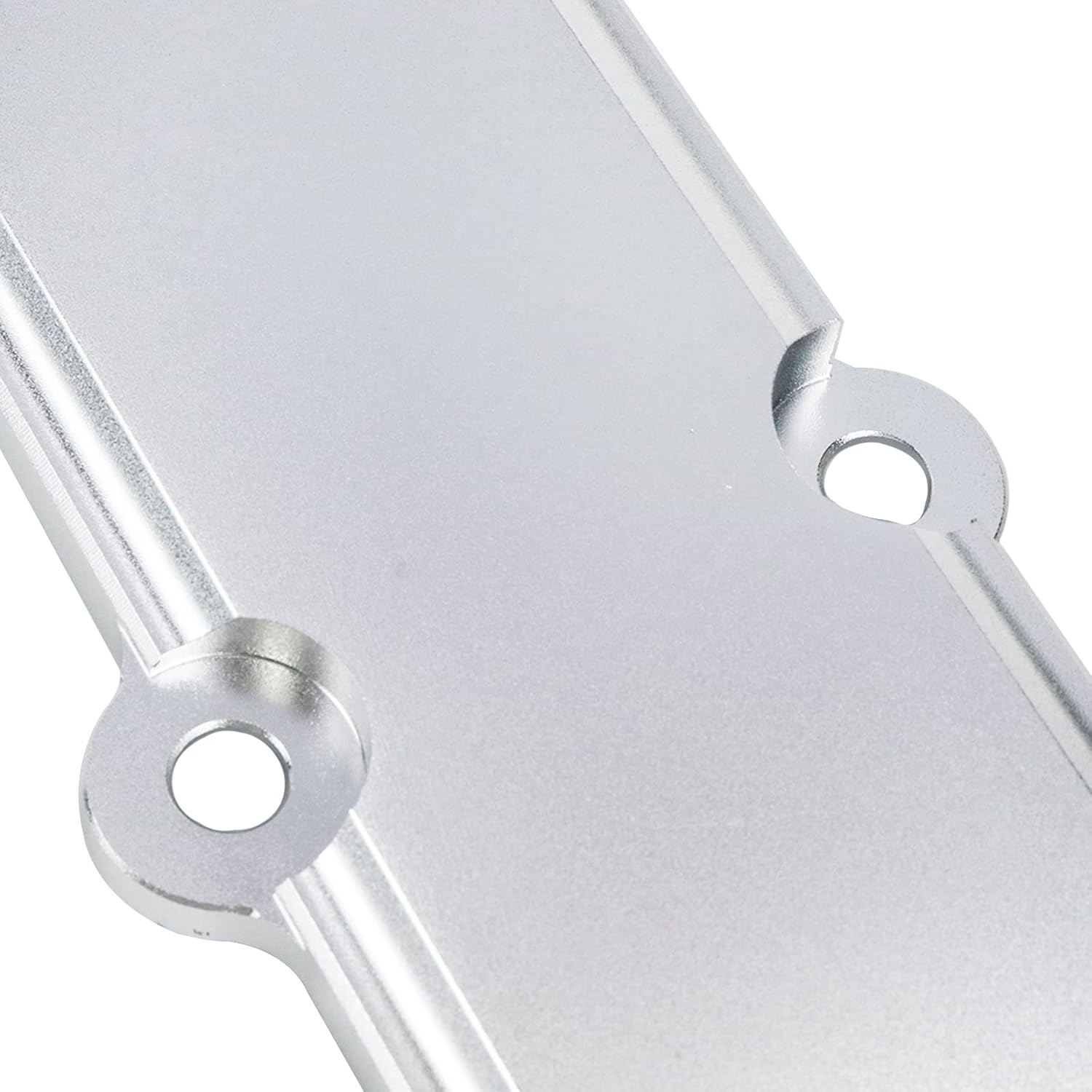 Modengzhe Aluminum Engine Valve Spark Plug Cover Non-OEM Accessory Comaptible with VTEC B-Series If Applicable (Matte Silver)