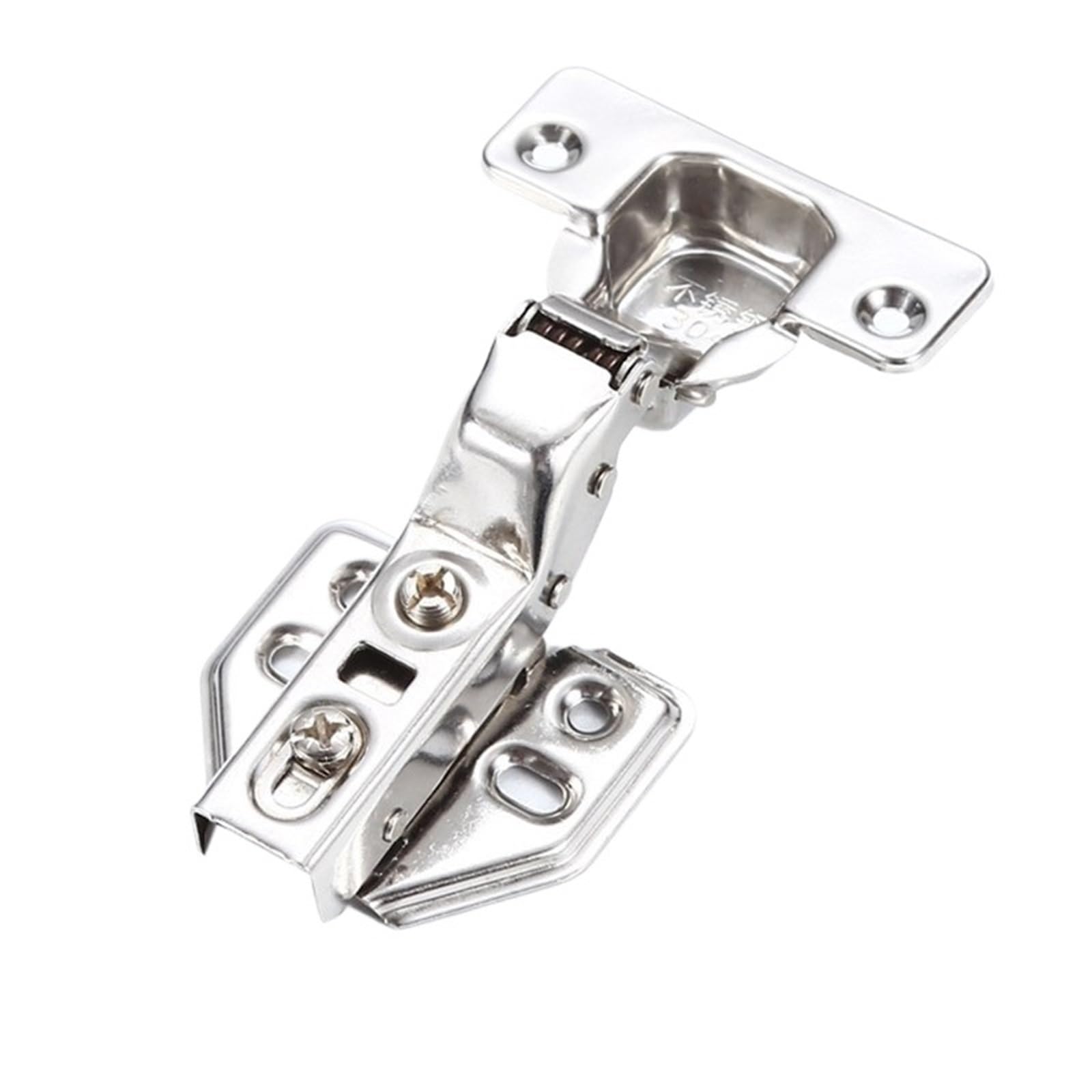 Kdhcvkz Embed 4Pcs Hinge Stainless Steel Cabinet Door Hinges(Embed)