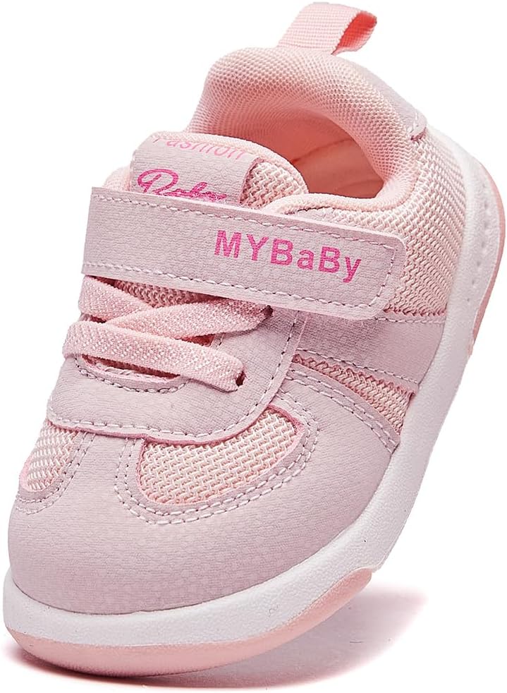 Baby Shoes Infant Toddler Boys Girls Walking Shoes Mesh Breathable Lightweight Sneakers for First Walkers 9 12 18 21 24 Months