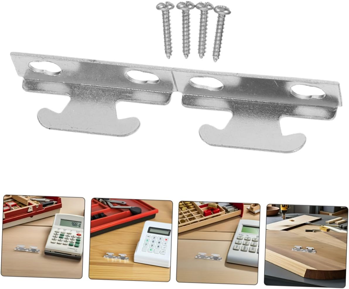 1 Set Curtain Rod Brackets Heavy Duty Metal Holders for Versatile Window Treatments Adjustable Support for Homes and Offices Scratch Resistant Finish