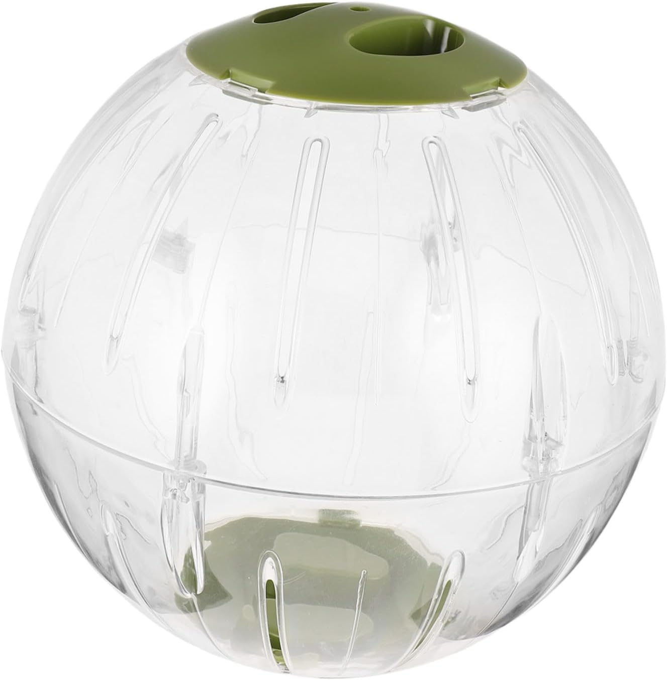 Transparent Plastic Hamster Running Ball Silent Exercise Wheel for Dwarf Hamsters Gerbils Small Animals Easy- pet Accessory