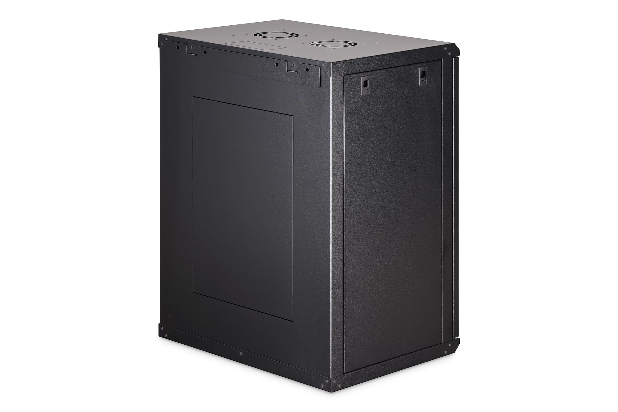 DIGITUS Armoire réseau – 19 Pouces, 16 U – Non montée – Dynamic-N – Noir | Profondeur de 450 mm – Profondeur utile de 320 mm – Montage mural – Capacité de charge de 60 kg – Porte vitrée