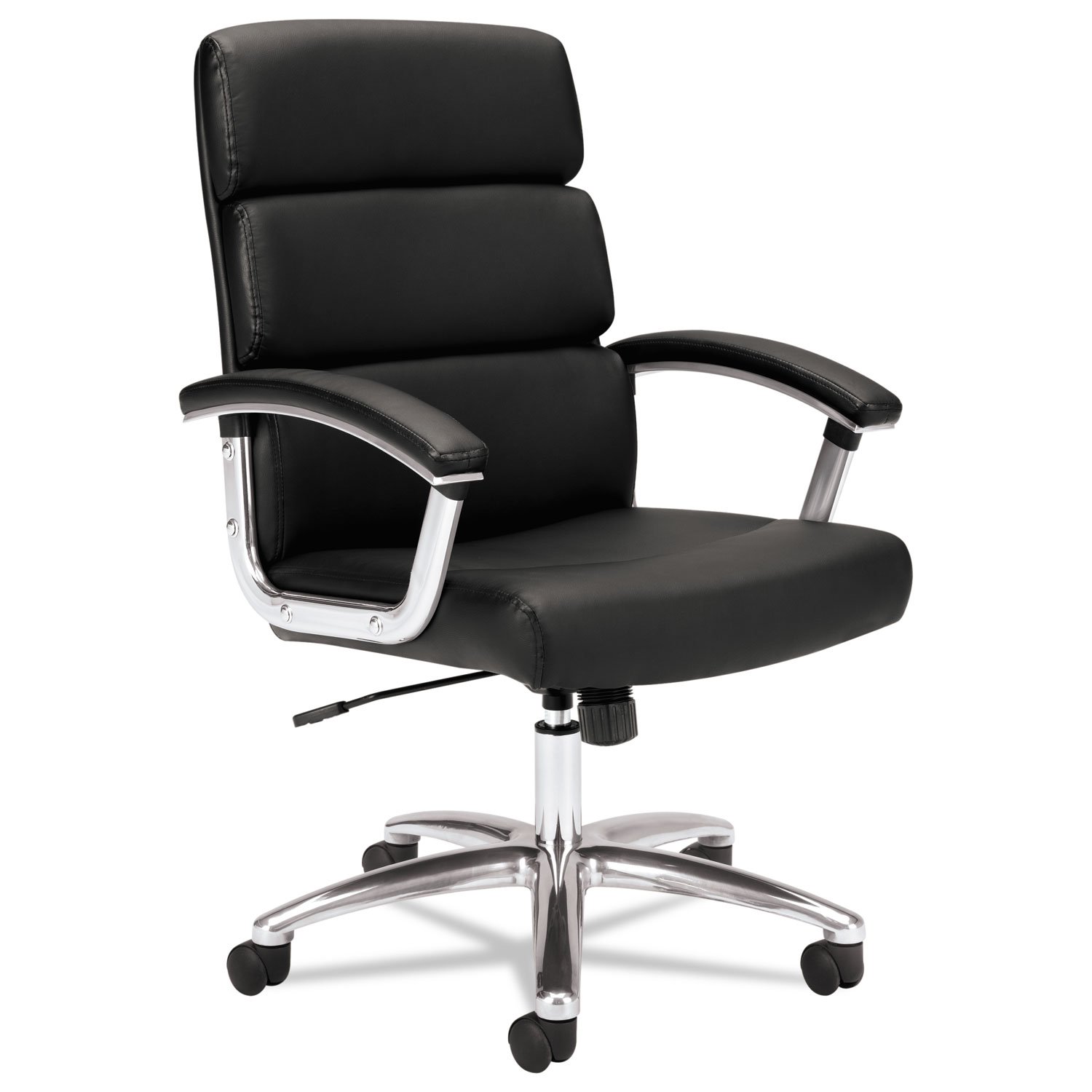 Amazon.com: basyx by HON Executive Task Chair - Mid Back Leather