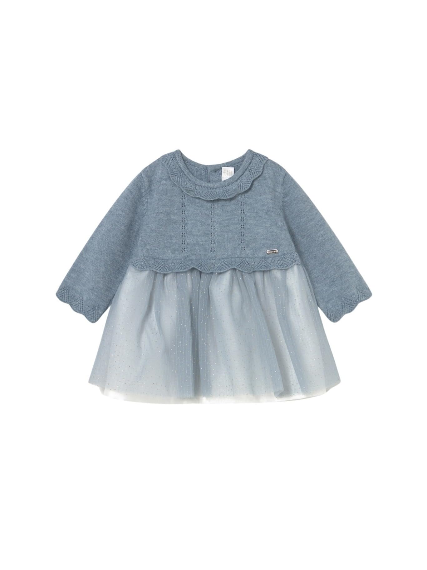 Mayoral Vestido Tricot y Tul para bebé niña Luna vig